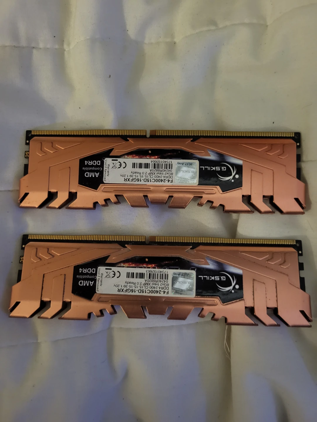G.Skill Flare X Series 16GB (2x8GB) DDR4 2400MHz RAM