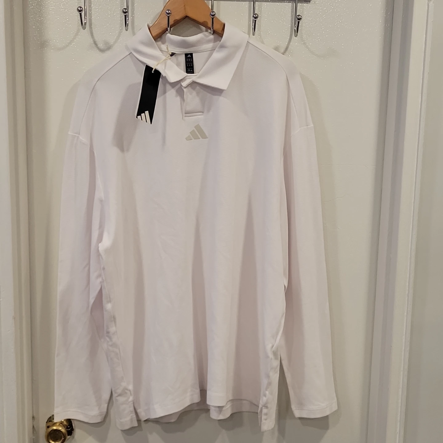 Adidas Long Sleeve Polo Shirt - photo 2