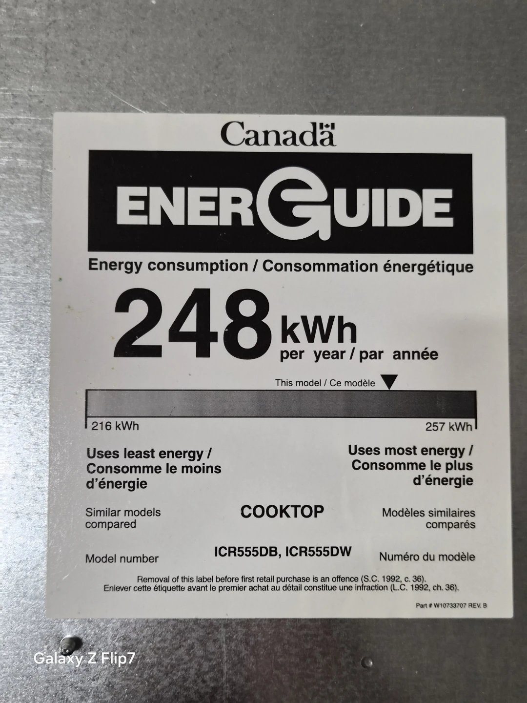 Brand new Electric Cooktop ICR555DB00 - photo 5