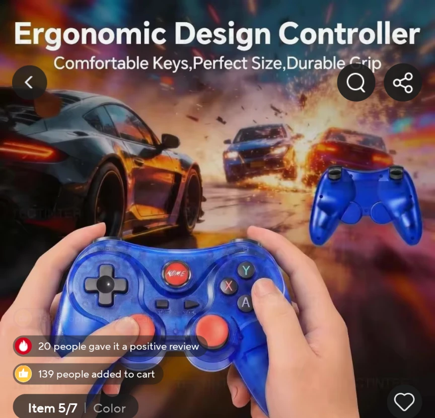 Tectinter Wireless Gaming Controller - photo 5