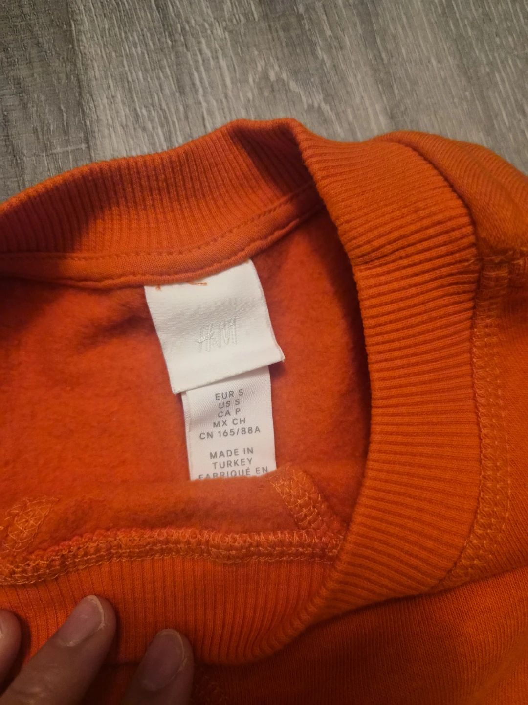 H&M Orange Paris Sweatshirt - photo 3