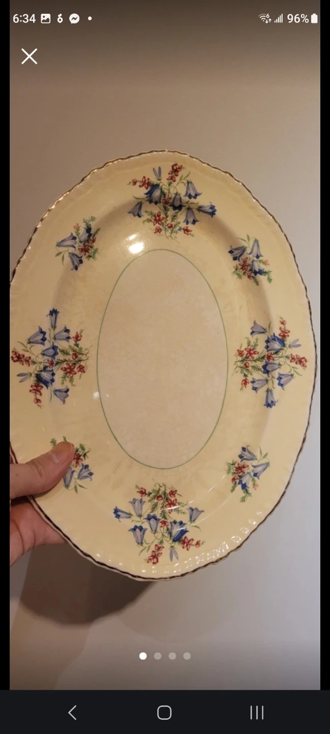 Vintage Woods Ivory Ware Serving Platter - photo 5