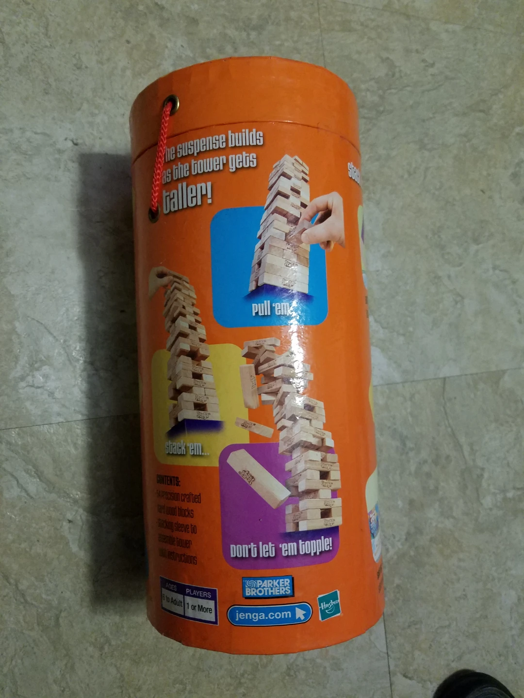 Jenga Wood Block Game - photo 2