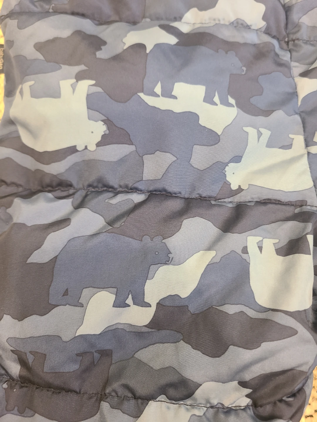 Baby Gap bear camo snowsuit, 12-18 months - photo 4