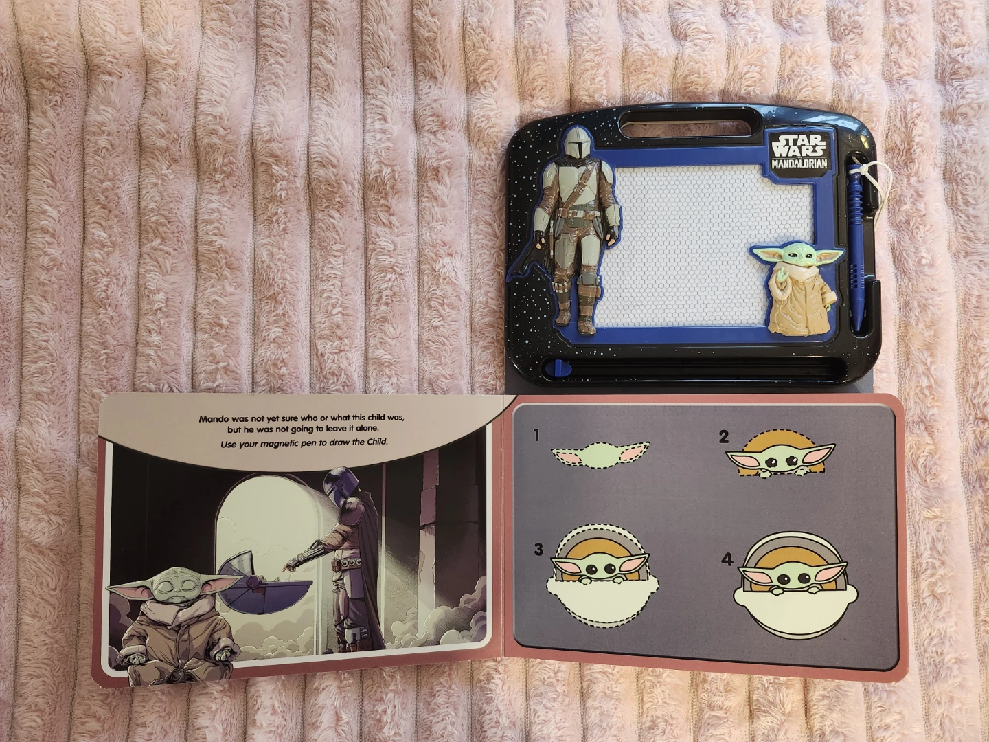 Star Wars The Mandalorian Magnetic Drawing Pad Book - photo 2