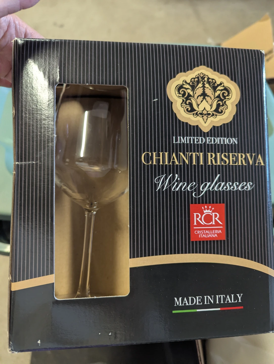 RCR Cristalleria Italiana Chianti Riserva Wine Glasses