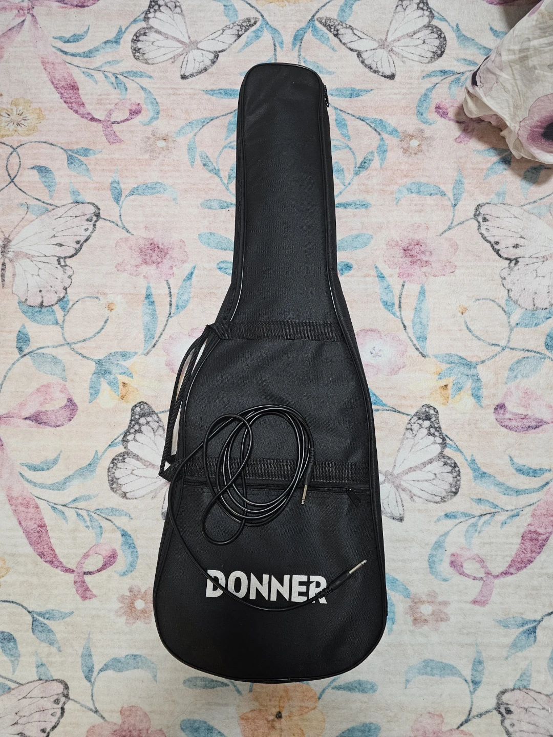 Black Donner Electric guitar - photo 3