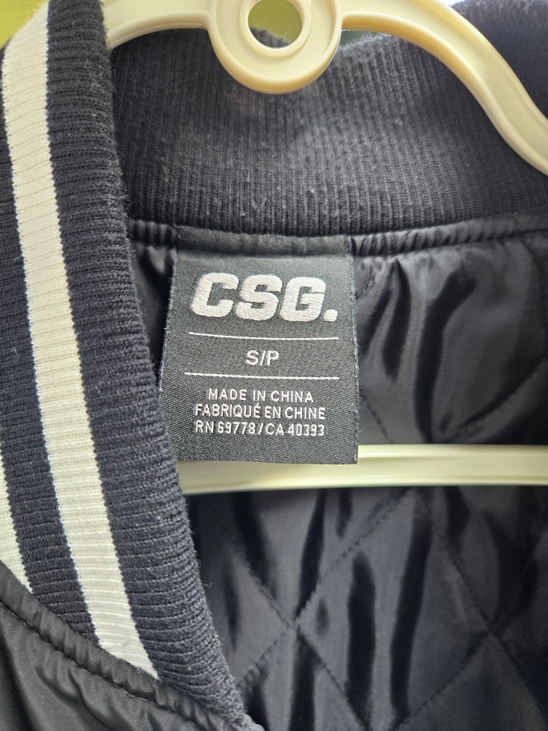 CSG Varsity bomber jacket Men's small - photo 2