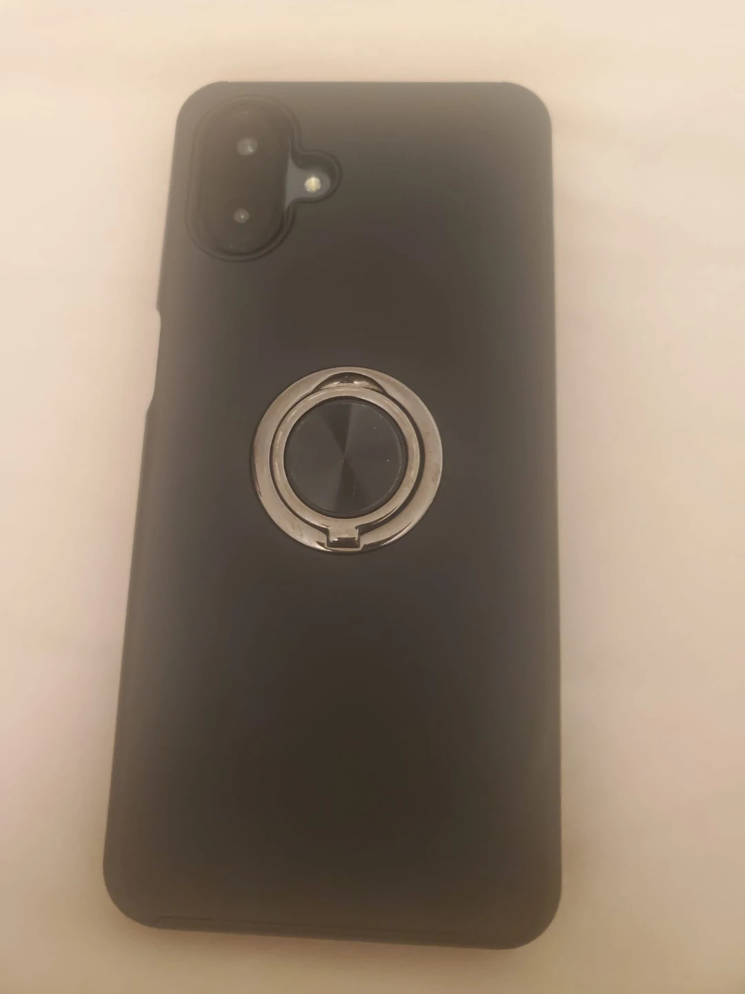 Black Phone A07 with Case and Ring Holder - photo 2