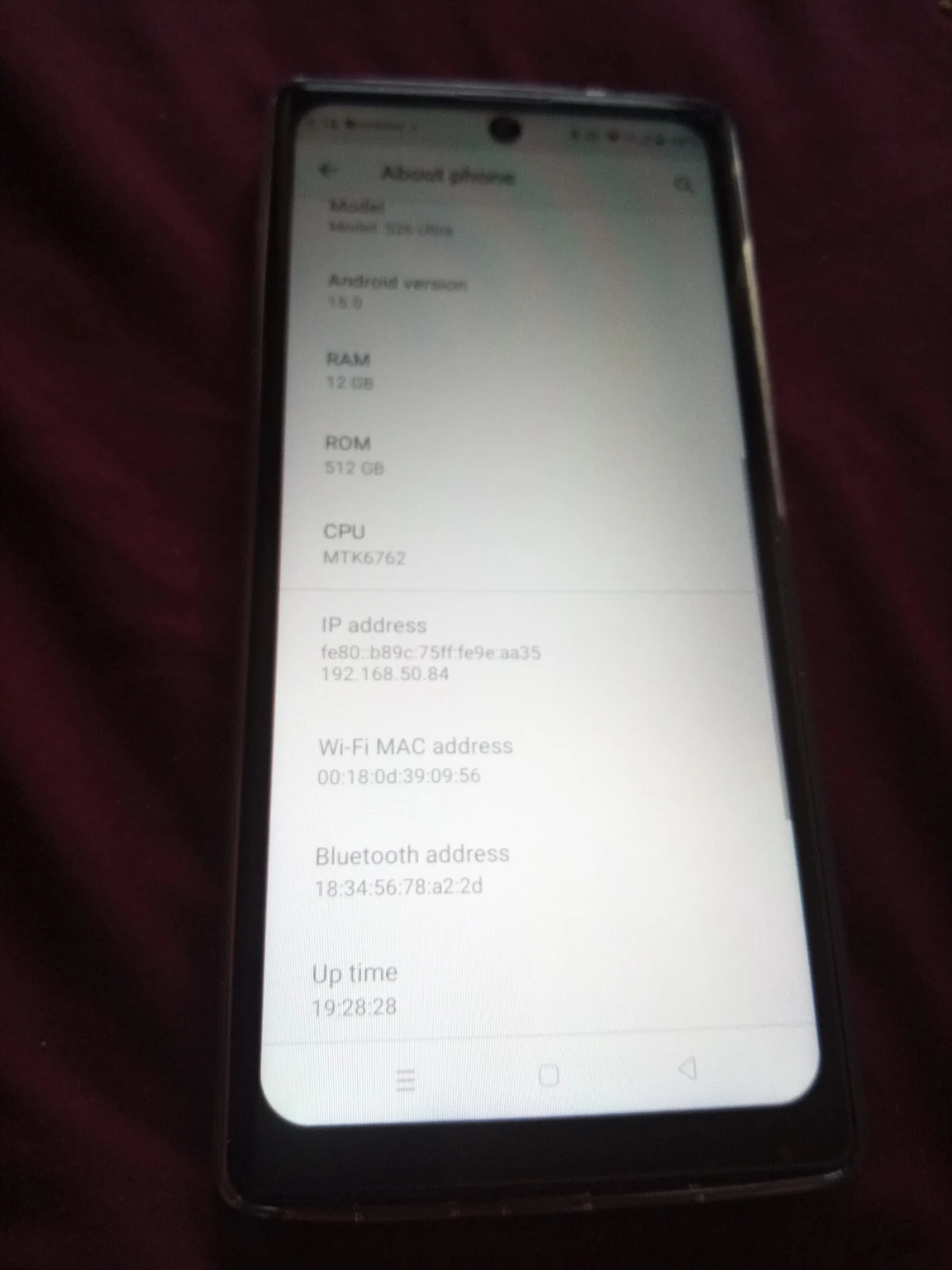 S26 Ultra Smartphone 12GB RAM 512GB ROM