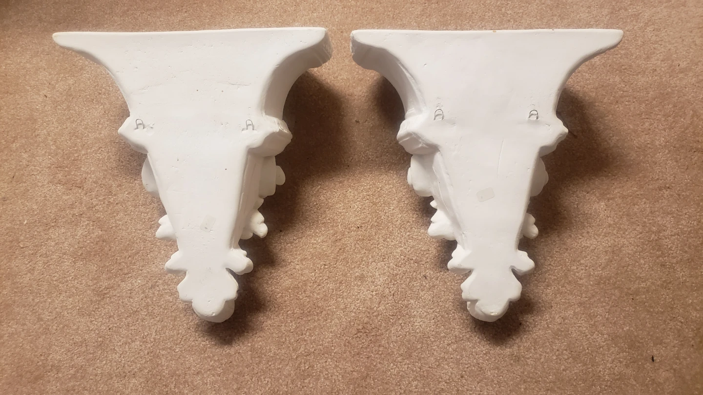 Set of Two Decorative Wall Shelves