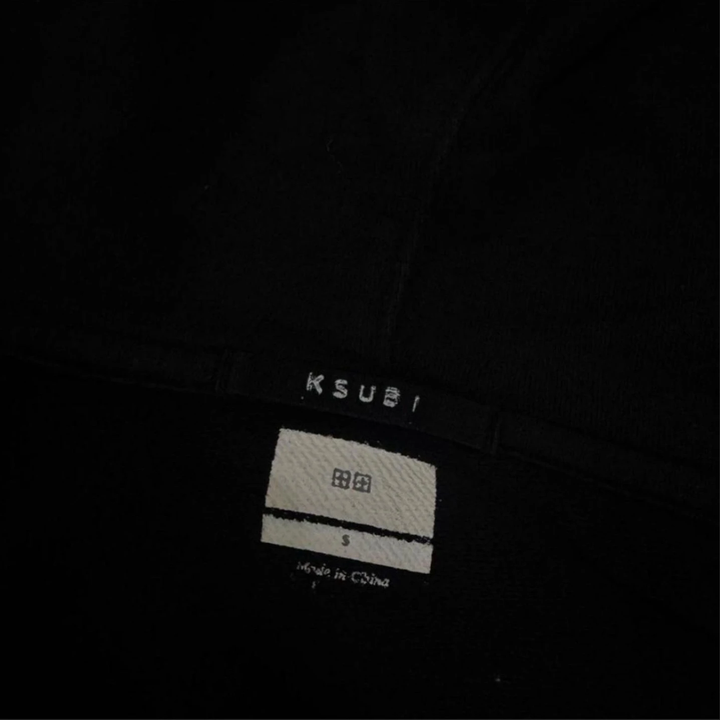 Ksubi Black Hoodie with Cross Graphic - photo 4