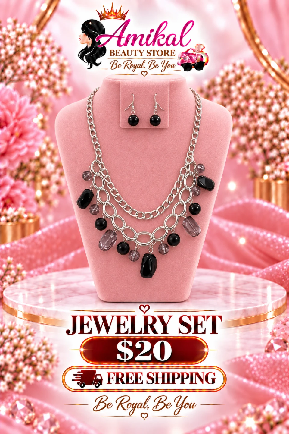 Amikal Beauty Store Jewelry Set