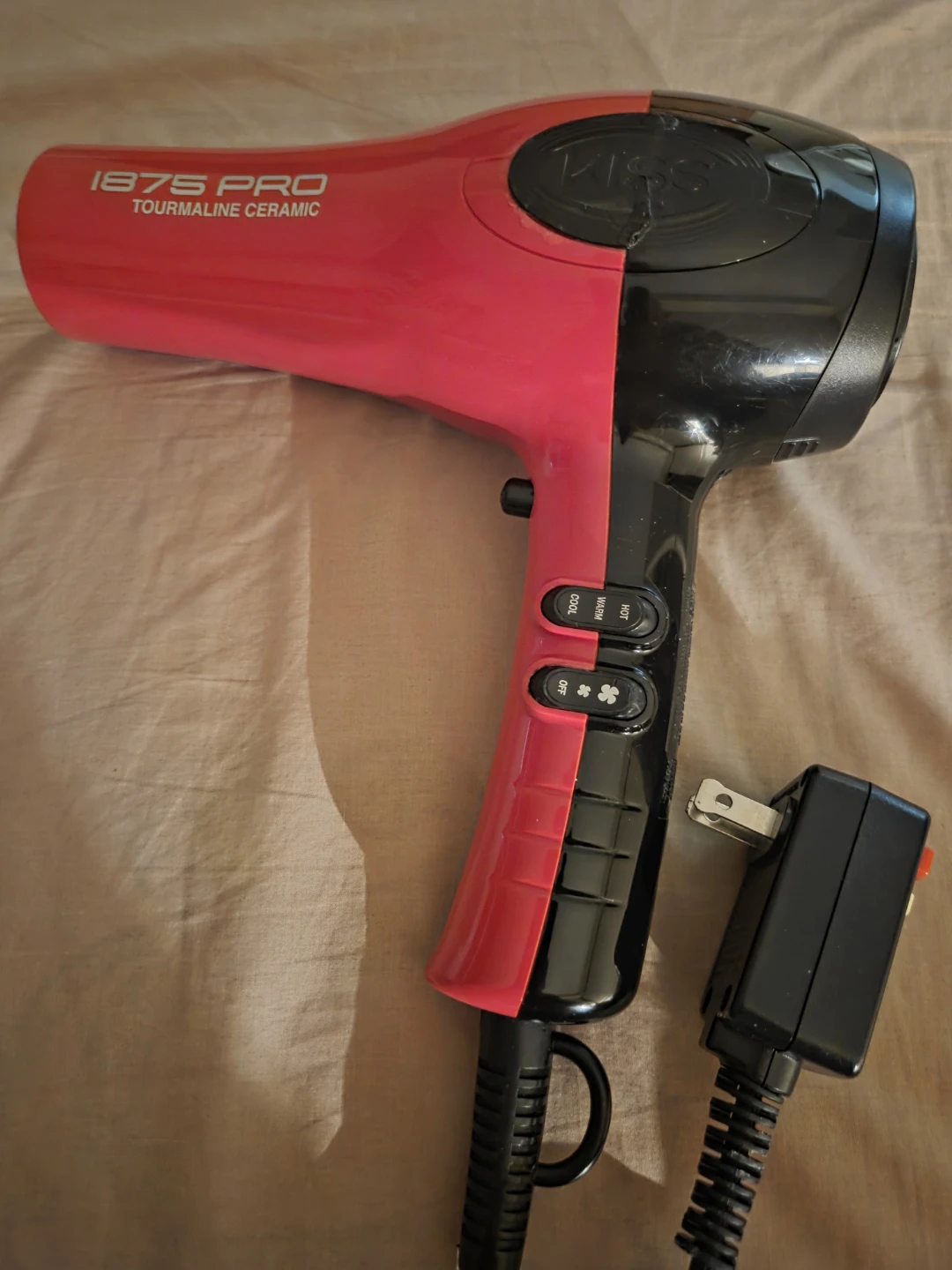 KISS 1875 Pro Tourmaline Ceramic Hair Dryer