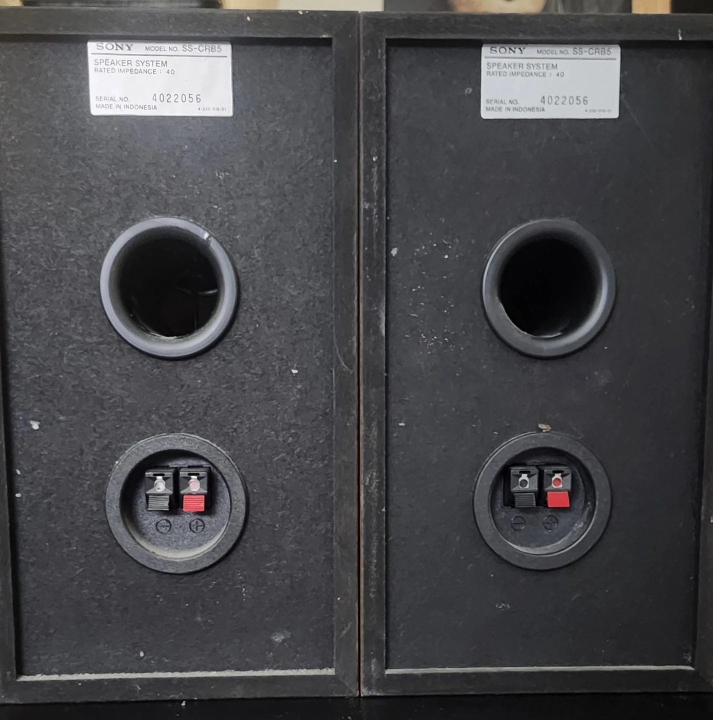 Sony SS-CRB5 2-Way Bass Reflex Speakers - photo 3