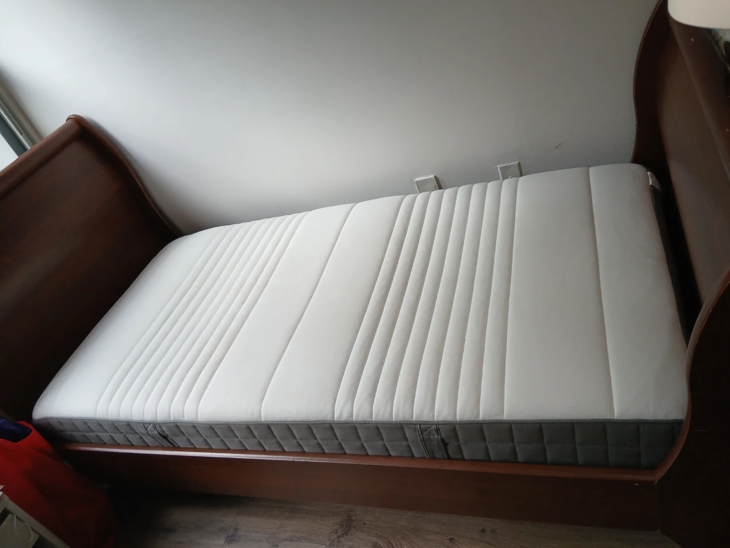 Twin Bed Frame with Mattress - photo 2
