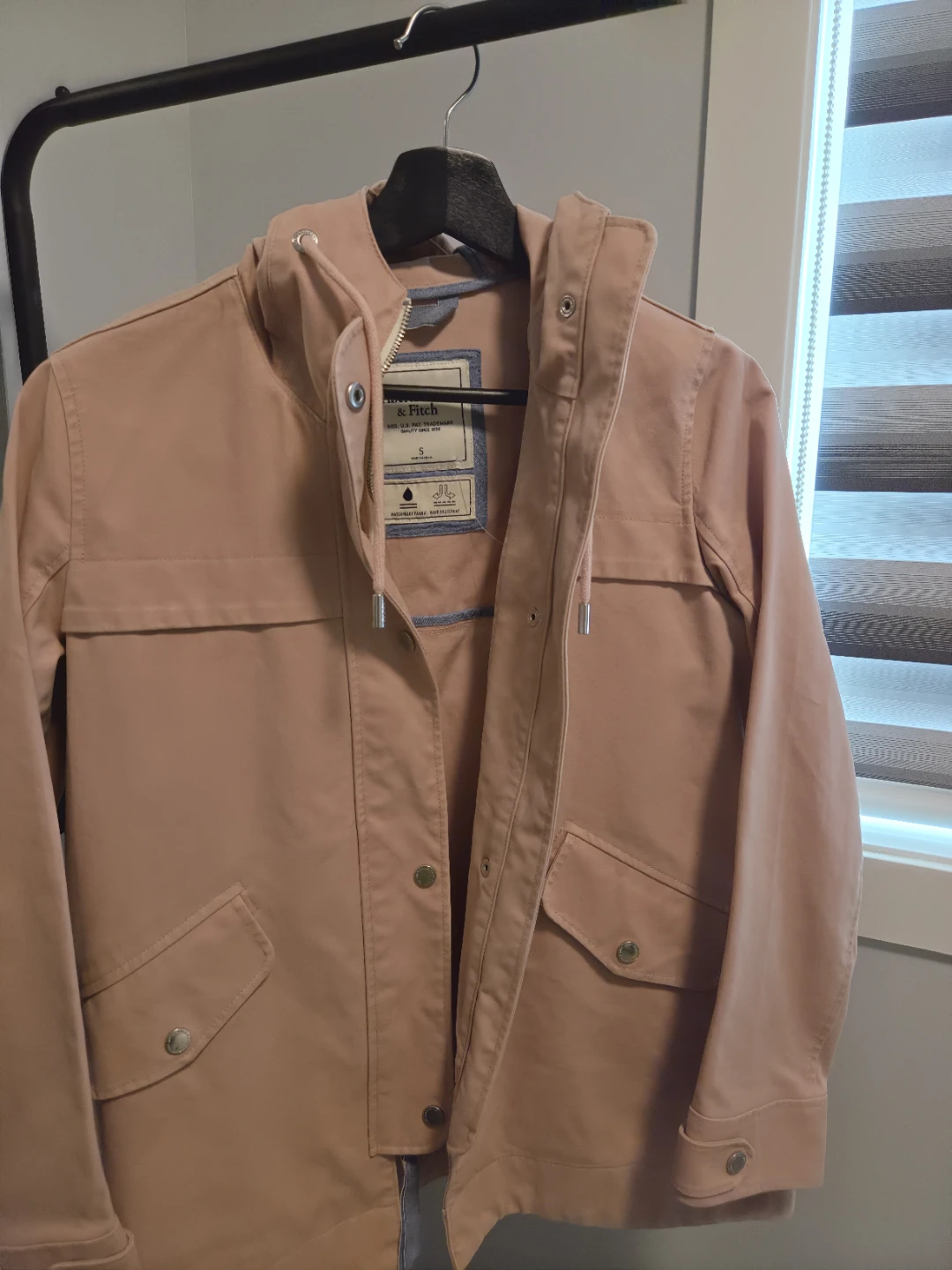 Abercrombie & Fitch Hooded Rain Jacket