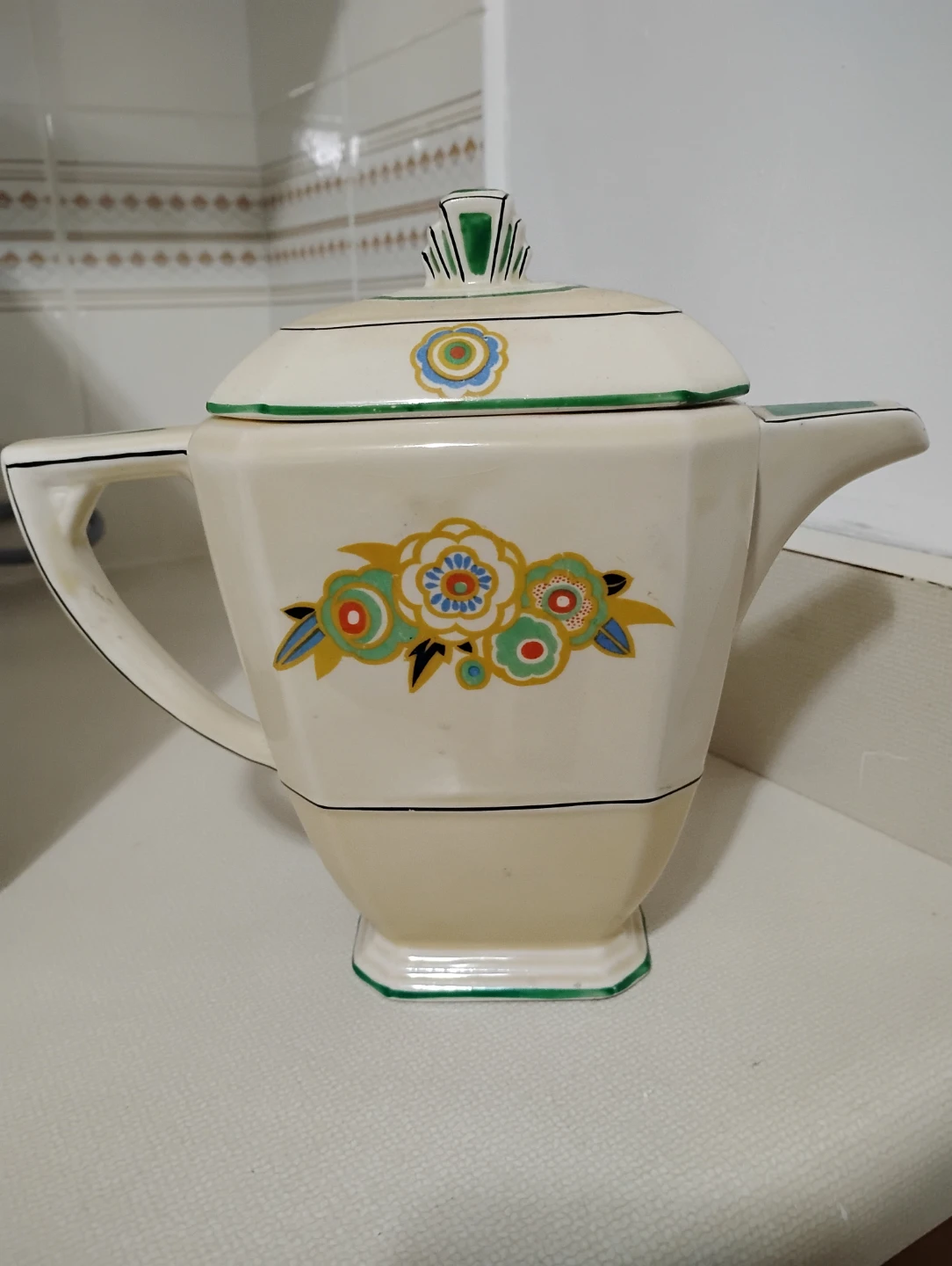 Art Deco Tea Pot