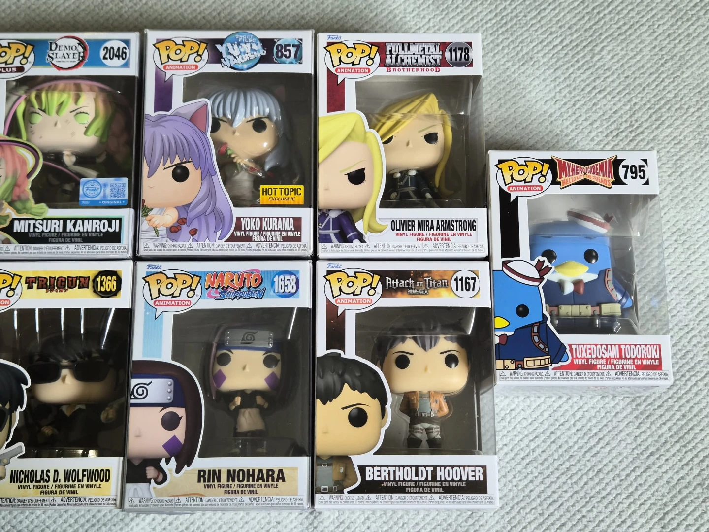 Read Bio - Message For Prices | Anime Funko Pops - photo 2