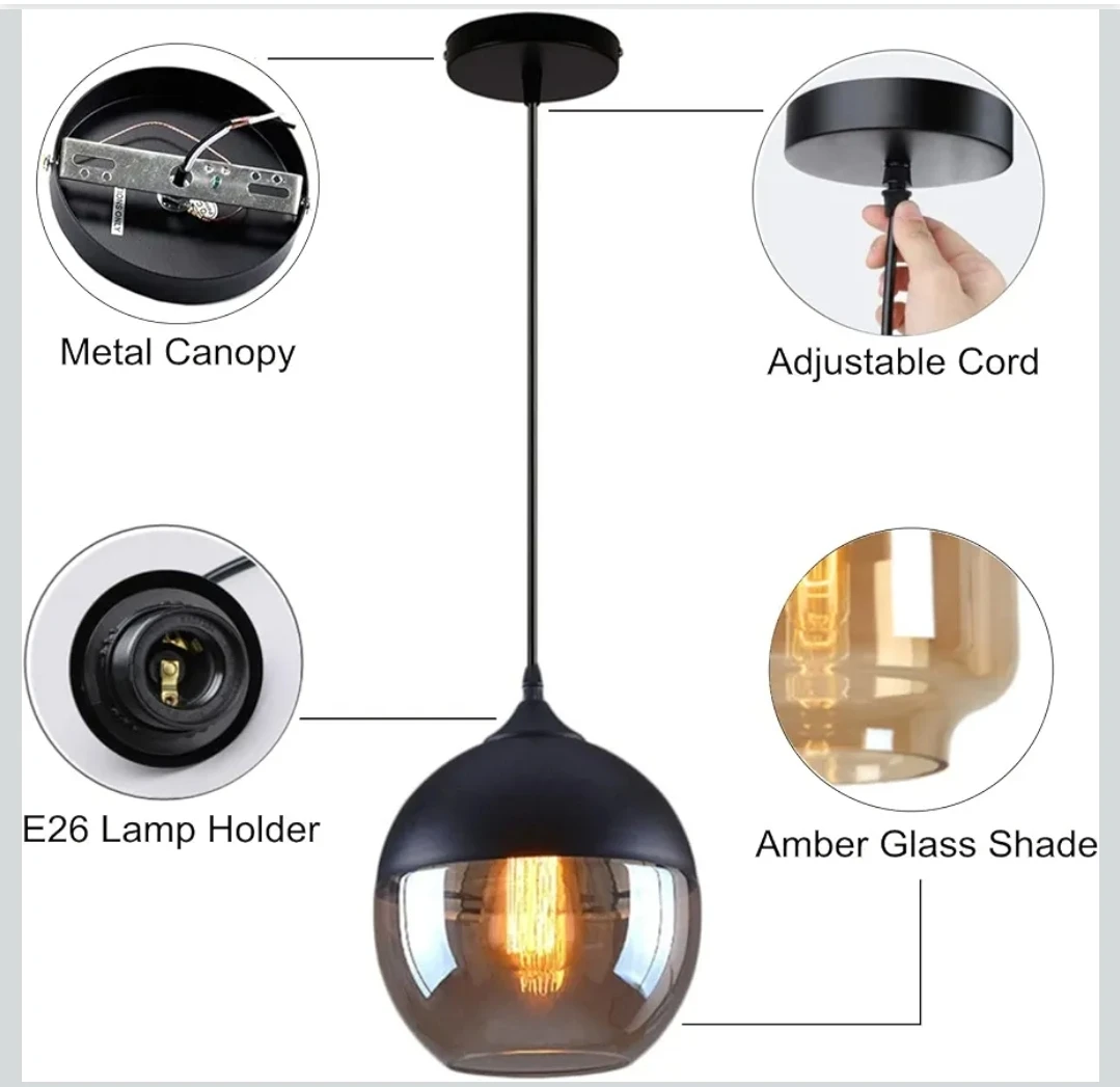 Modern Globe Pendant Light