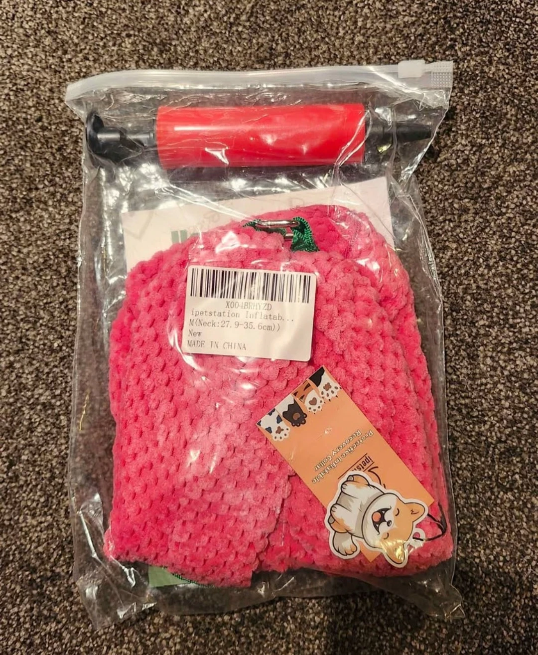 ipetstation Inflatable Recovery Collar Size M 🏈 - photo 2