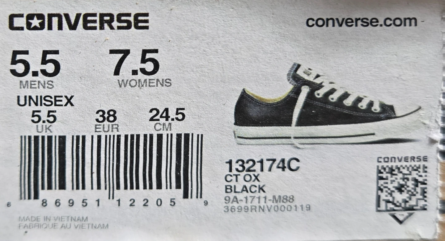 Converse Chuck Taylor All Star Leather Low Top Shoes - photo 4