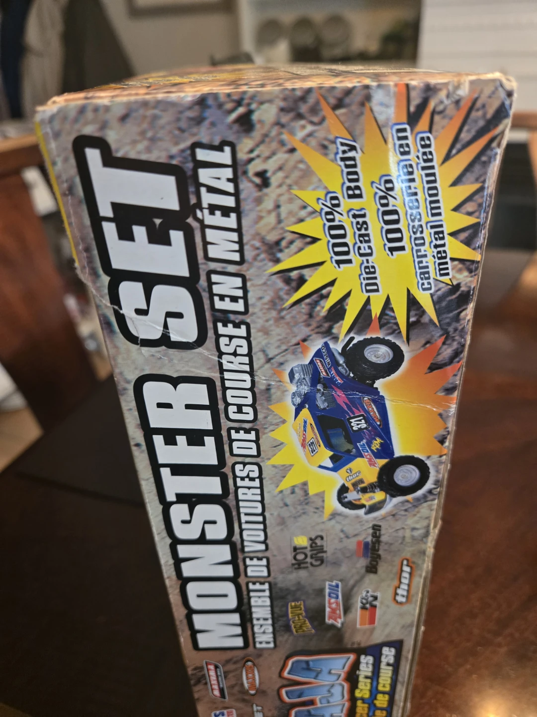 Sealed inside box Metal Racers Baja Monster Set Rare - photo 2