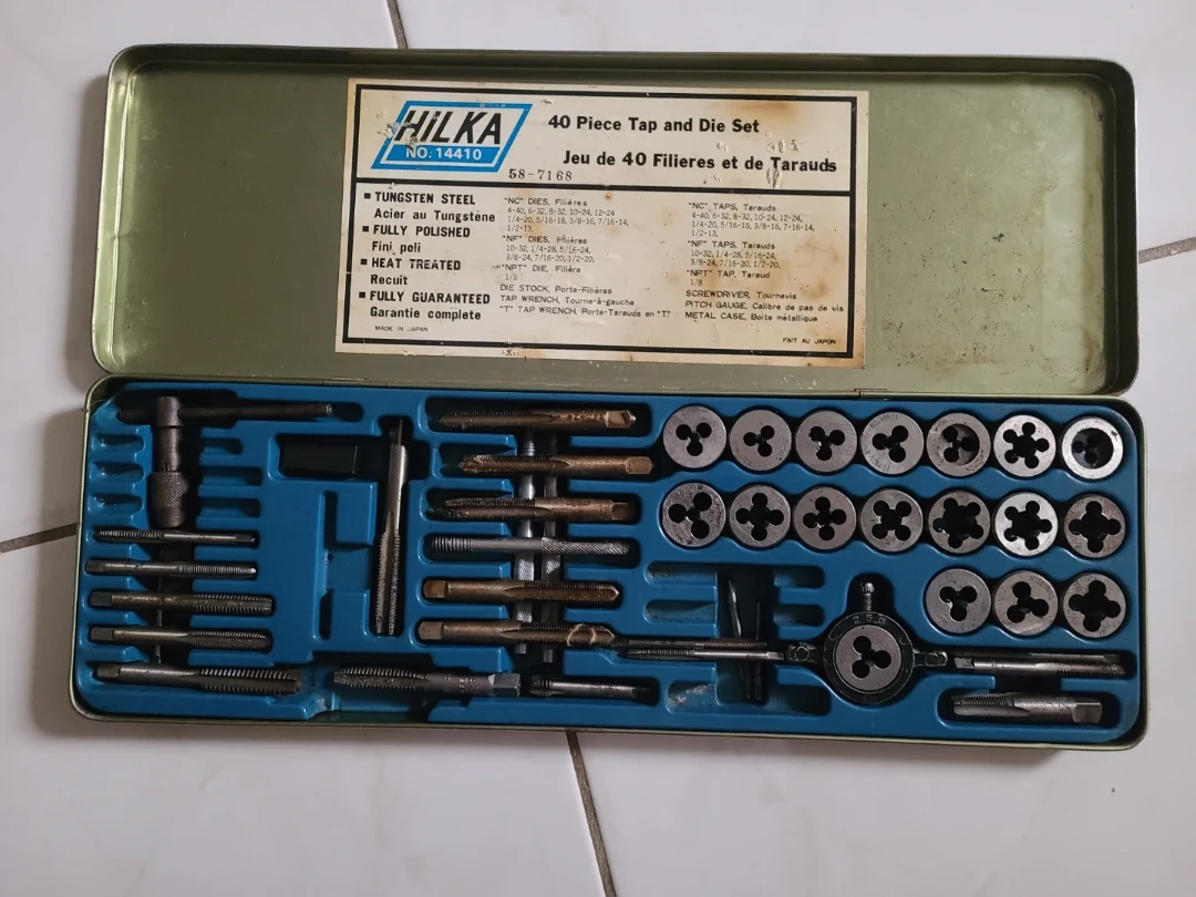 Hilka 40 Piece Tap and Die Set