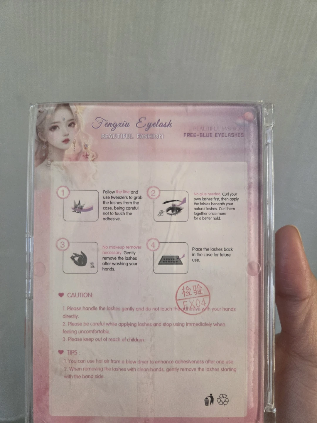 Wispy Cluster eye Lashes self adhesive C curl - photo 3