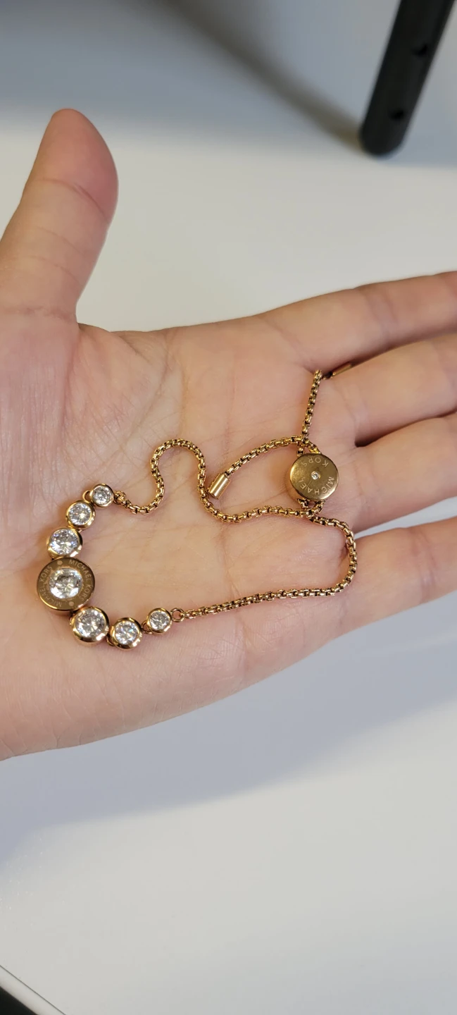 Michael Kors Rose Gold Tone Slider Bracelet - photo 3