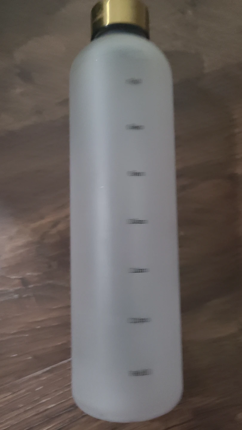 Frosted Glass Water Bottle