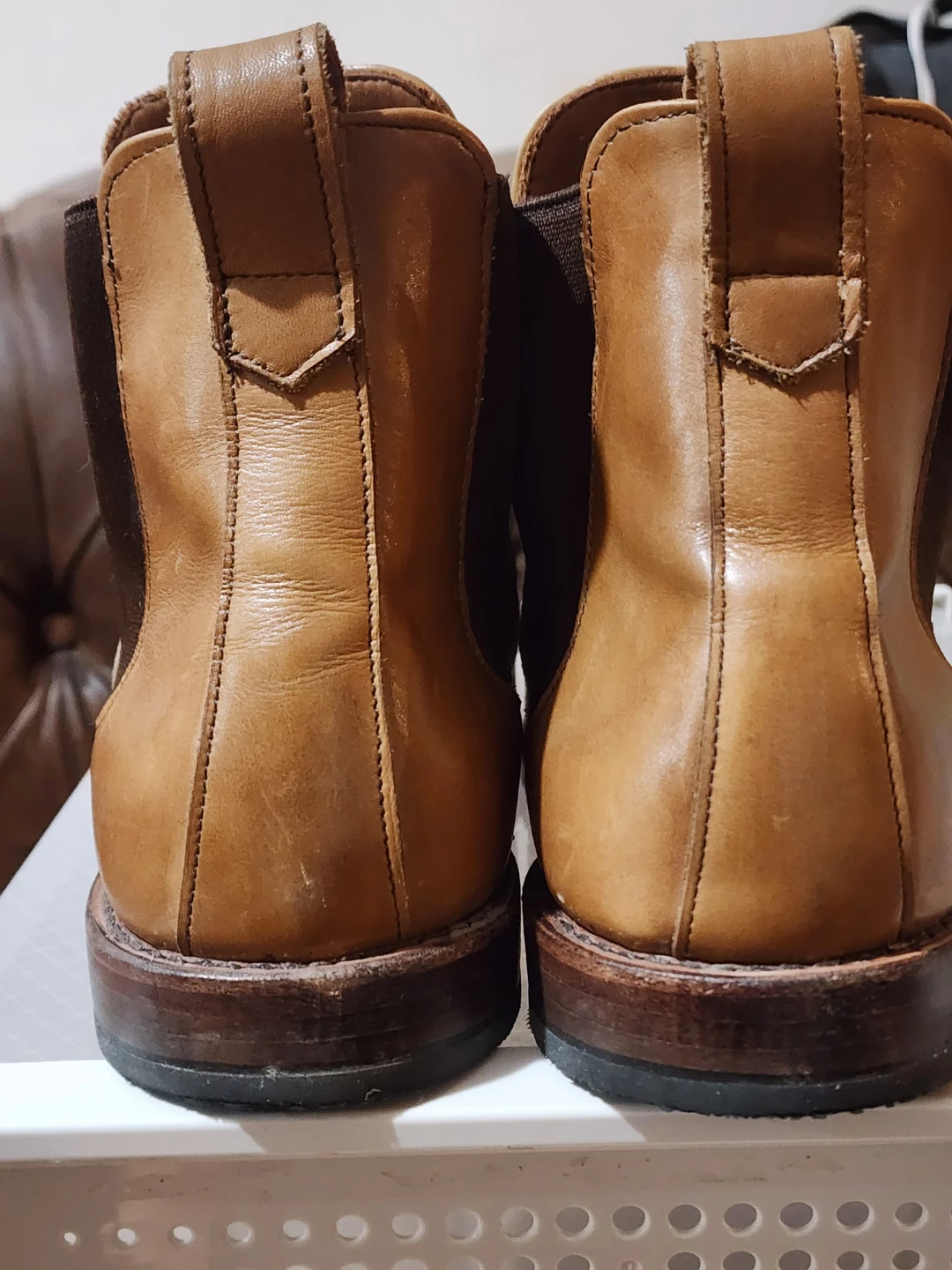 Allen Edmonds Liverpool Chelsea Boots Size 12 D (Worn Once) - photo 4