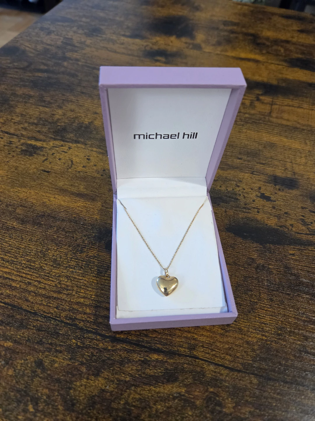 Michael Hill Gold Heart Necklace