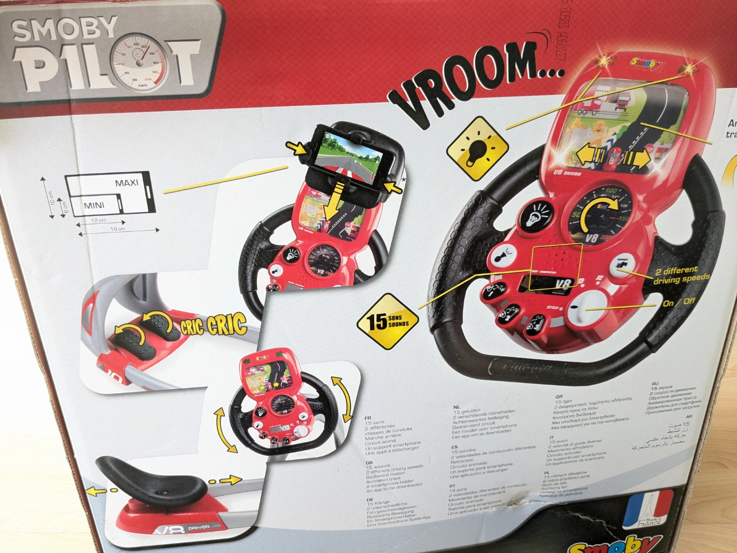 Smoby Pilot V8 Driver with Free App - photo 3