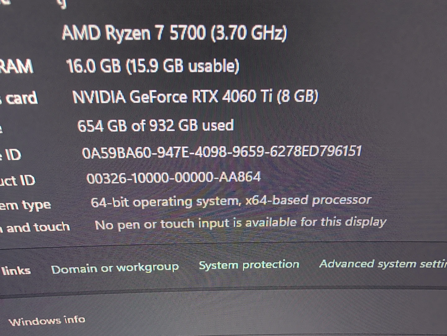 Gaming PC with AMD Ryzen 7 5700 and RTX 4060 Ti - photo 2