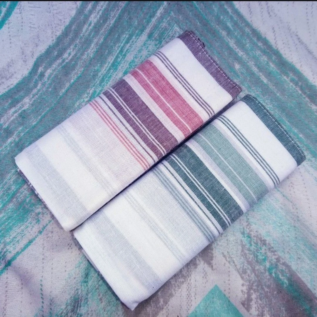Set of Two Striped Handkerchiefs 🏈