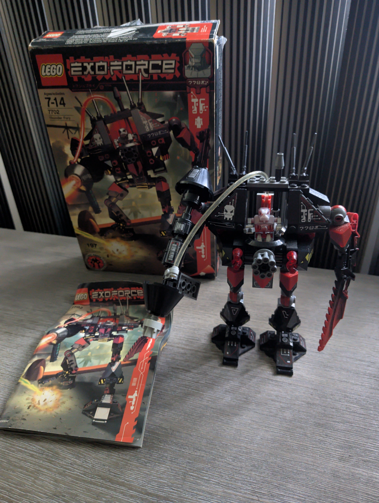 Rare Discontinued LEGO Set Exo-Force Thunder Fury 7702 - photo 2