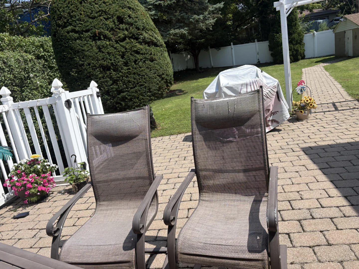 Outdoor Patio Chairs and Table Set - photo 3