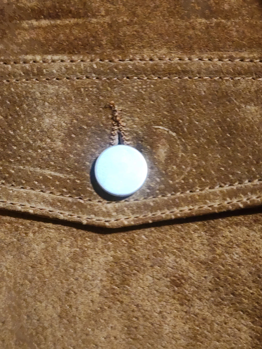 Icone par Simons Brown Suede Jacket - photo 3