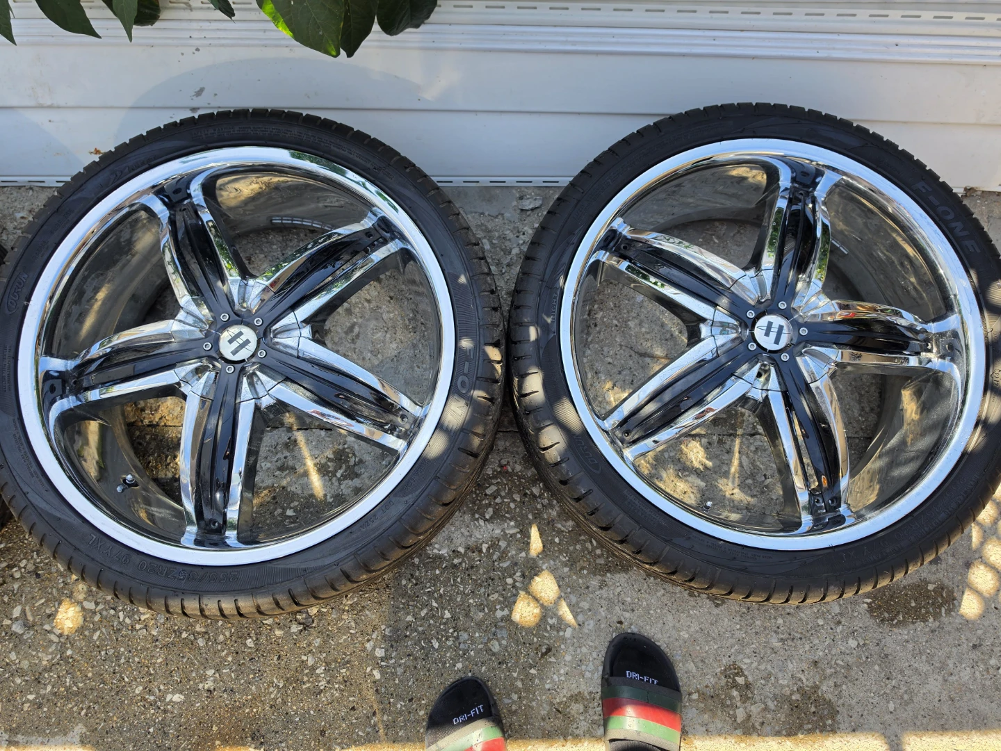 20 inch Helo rims wheels 5x114.3 5x108 5x4.5 - photo 5