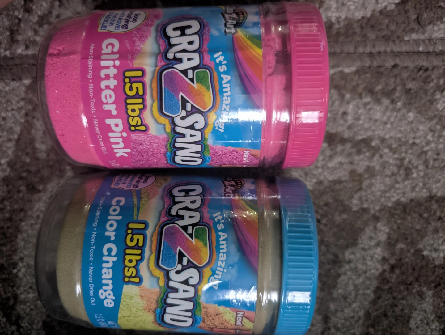Assorted Cra-Z-Sand and Slimy Containers $3 ea or 2 for $5 - photo 2