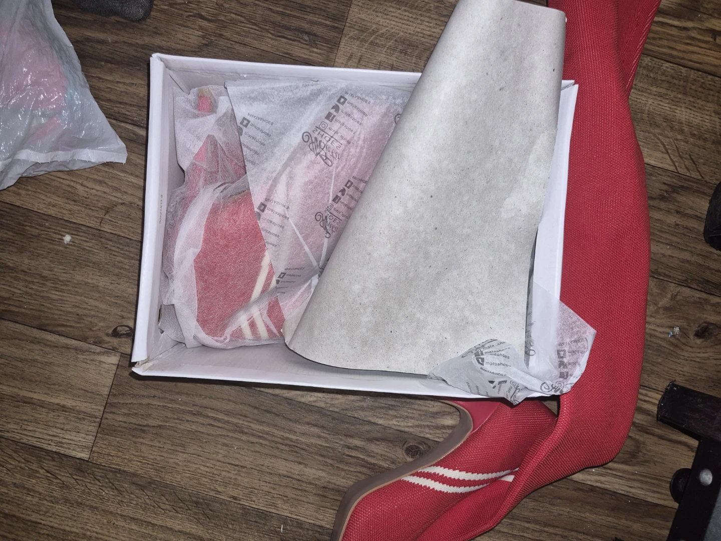 Red Mata Shoes Sock Boots - photo 2