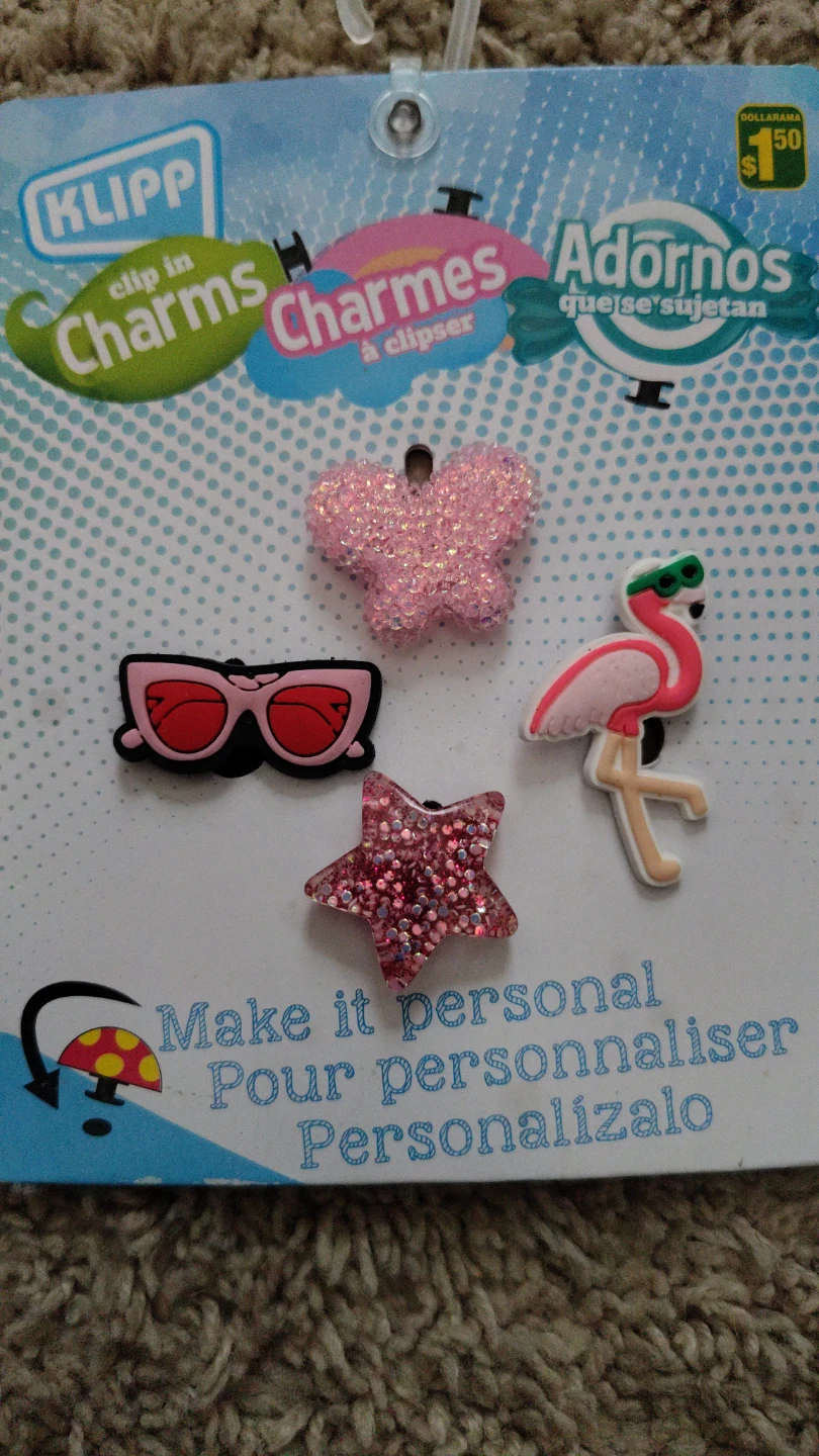 KLIPP Clip-in Charms Set