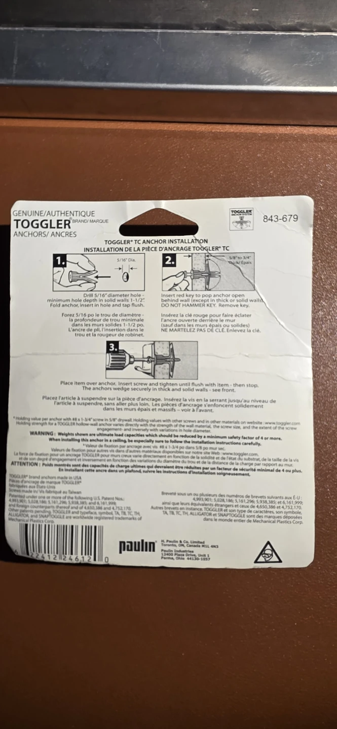 TOGGLER TC Anchor System 843-679 - photo 2