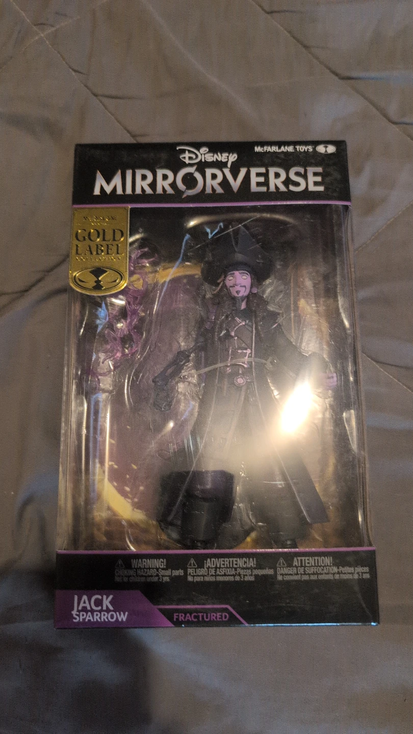 Disney Mirrorverse Jack Sparrow Gold Label Action Figure