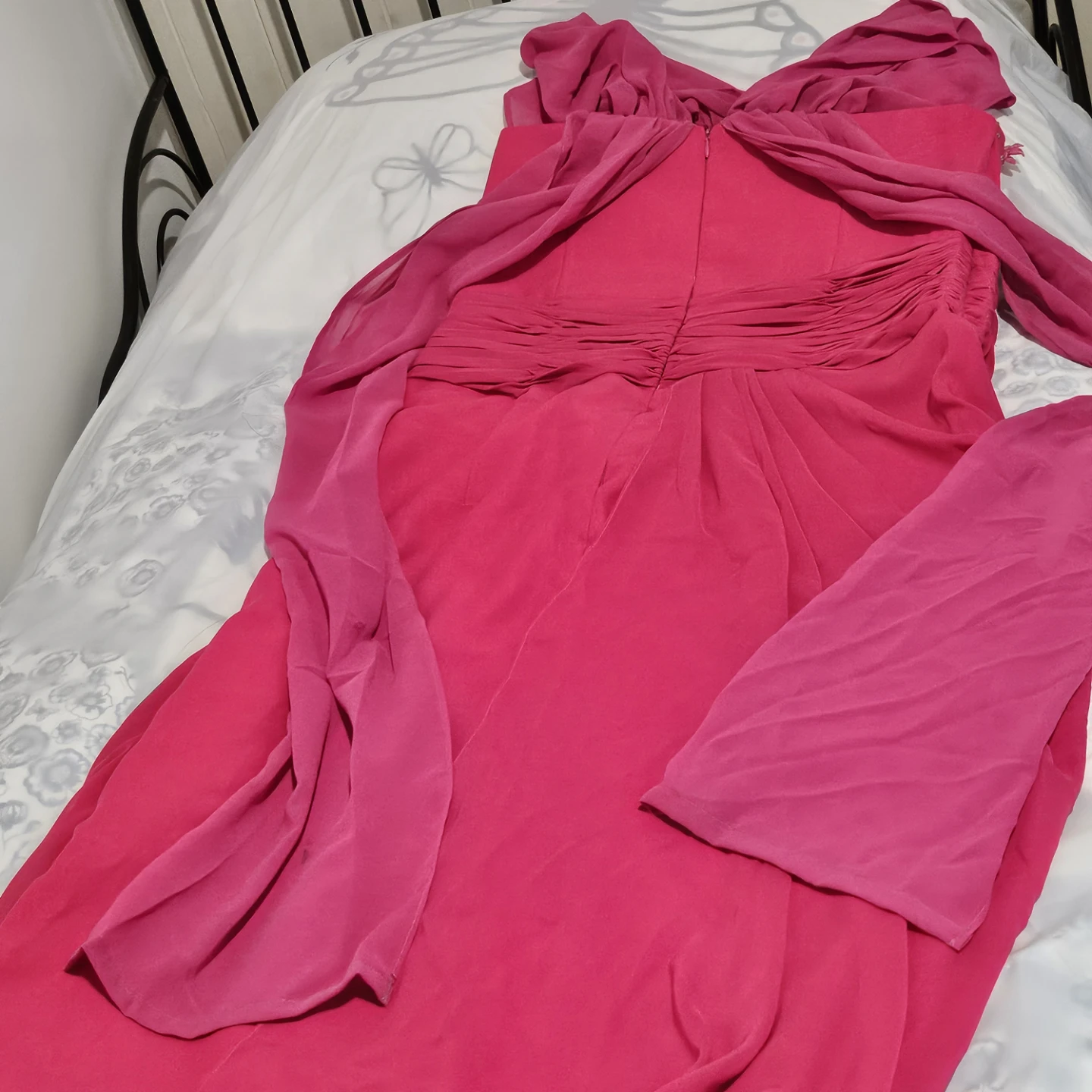 Hot Pink Formal Evening Gown - photo 3
