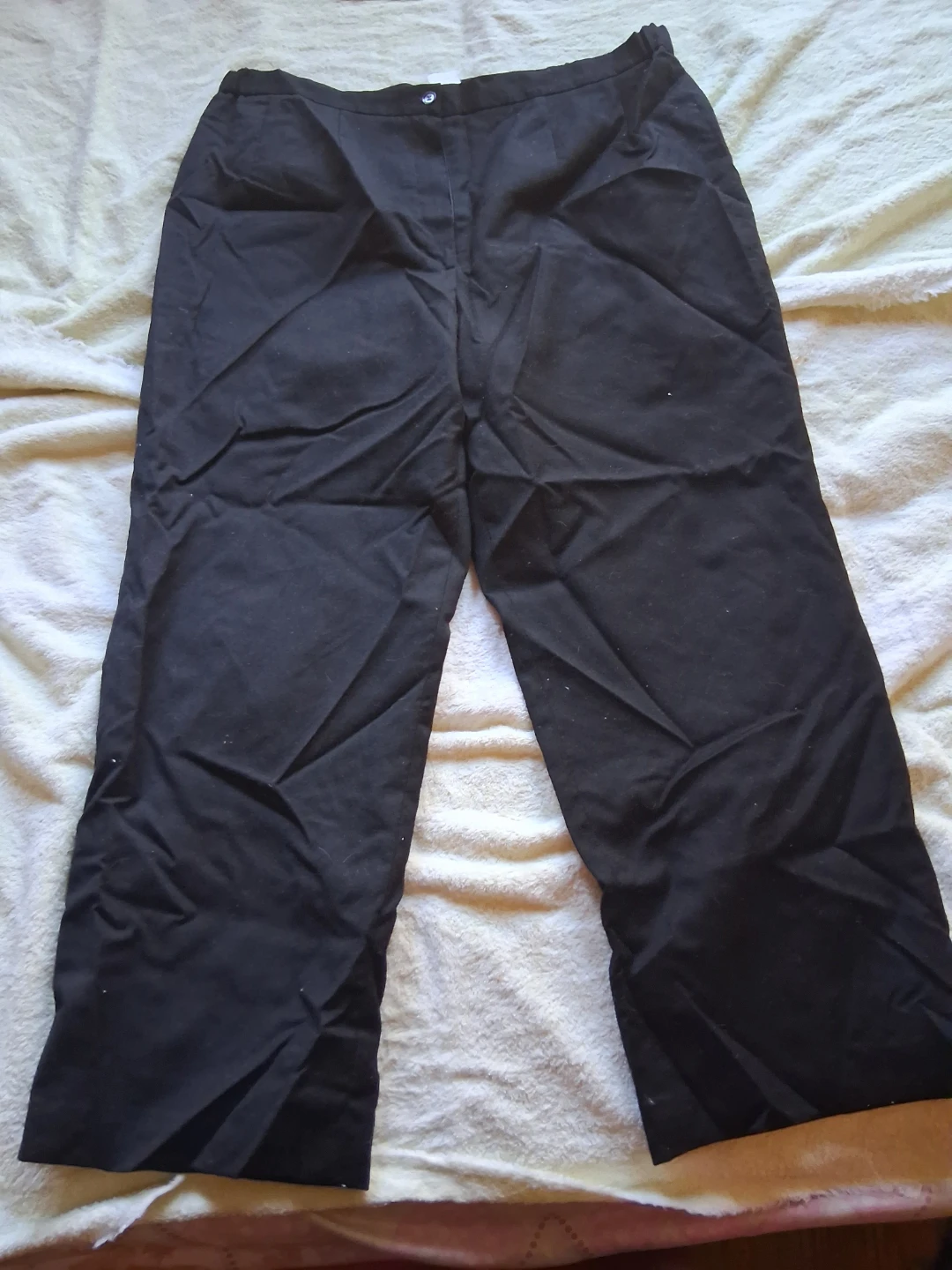 Signature by Harve Benard Black Wool Pants