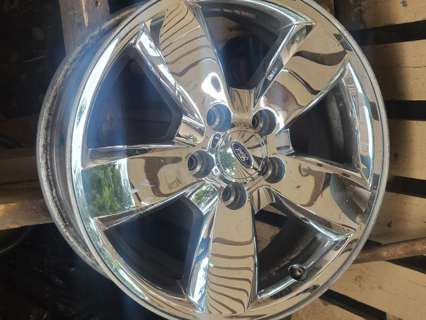 Ford Chrome Alloy Wheel Rim - photo 4