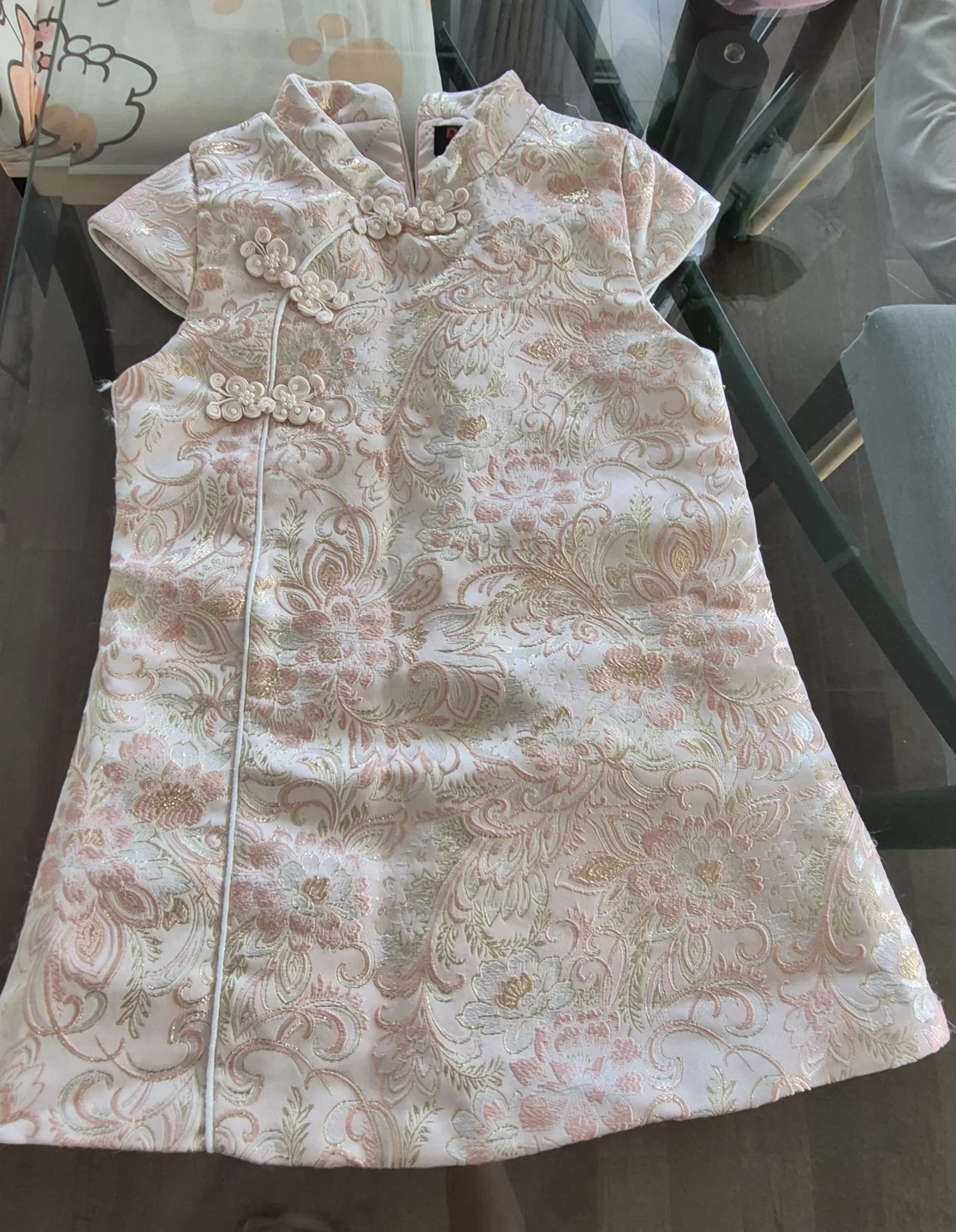 Chinese New Year Floral Qipao Size 100