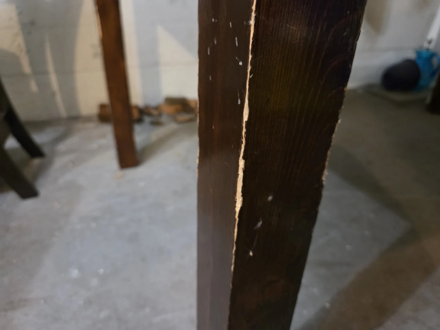 Dark Wood Dining Table - photo 3